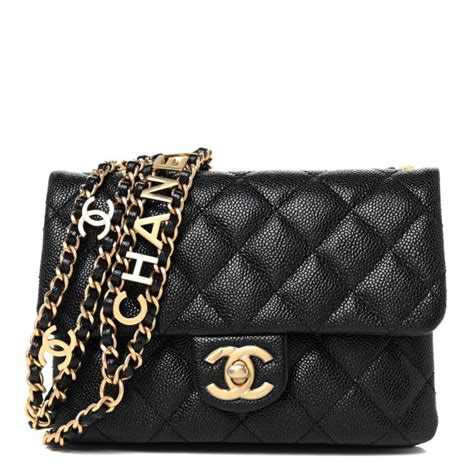 chanel caviar belt bag|CHANEL Shiny Caviar Pick Me Up Flap Belt Bag Black.